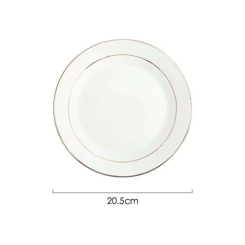 Keramička okrugla ploča za jelo, nordičkog stila, jednobojna, ručno oslikana površina; mikrovalna pećnica dopuštena; promjeri 12–12.9 cm, 14–14.9 cm, 15–15.9 cm, 17–17.9 cm