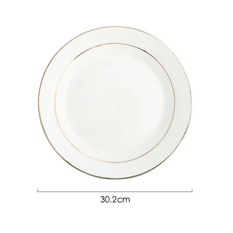 Keramička okrugla ploča za jelo, nordičkog stila, jednobojna, ručno oslikana površina; mikrovalna pećnica dopuštena; promjeri 12–12.9 cm, 14–14.9 cm, 15–15.9 cm, 17–17.9 cm