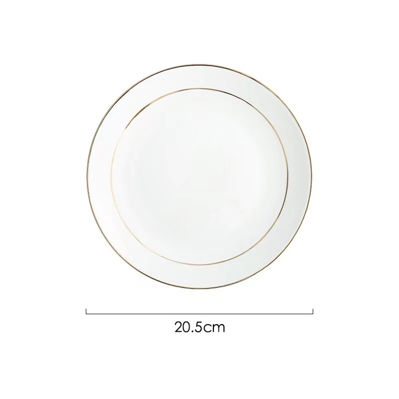Keramička okrugla ploča za jelo, nordičkog stila, jednobojna, ručno oslikana površina; mikrovalna pećnica dopuštena; promjeri 12–12.9 cm, 14–14.9 cm, 15–15.9 cm, 17–17.9 cm