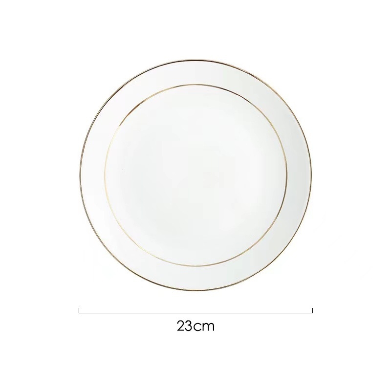 Keramička okrugla ploča za jelo, nordičkog stila, jednobojna, ručno oslikana površina; mikrovalna pećnica dopuštena; promjeri 12–12.9 cm, 14–14.9 cm, 15–15.9 cm, 17–17.9 cm