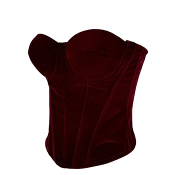 Shapewear camisole, Gothic στυλ, στενή γραμμή, ultra-short μήκος (≤40 cm), γεωμετρικό μοτίβο