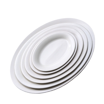 Kerámiából készült halas tál a tálaláshoz, kör alakú formájú, permetezett felülettel, mintázat 69850, mikrohullámú sütő nem használható