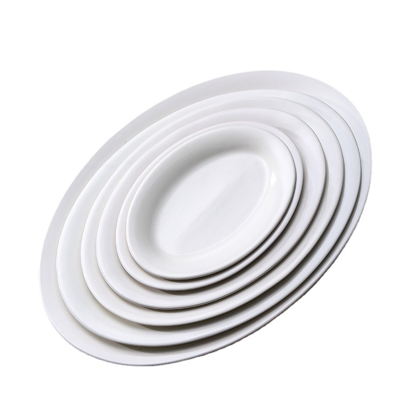 Kerámiából készült halas tál a tálaláshoz, kör alakú formájú, permetezett felülettel, mintázat 69850, mikrohullámú sütő nem használható