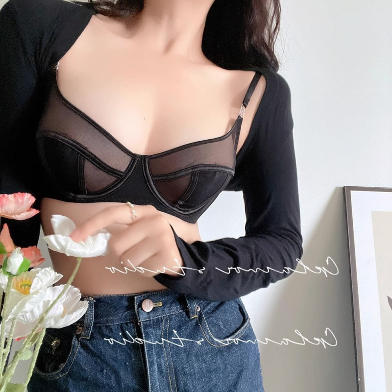 Pamut melltartó 3/4 kosár, vékony formázott kosár, levehető dupla vállpánt, hátsó háromsoros záródás, lélegző tartás, 90-95% pamut