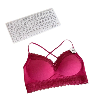 Wrap melltartó / csőtop – Sling forma, kosár 3/4, közepes tömött kosár, szexi stílus, anyag Rayon