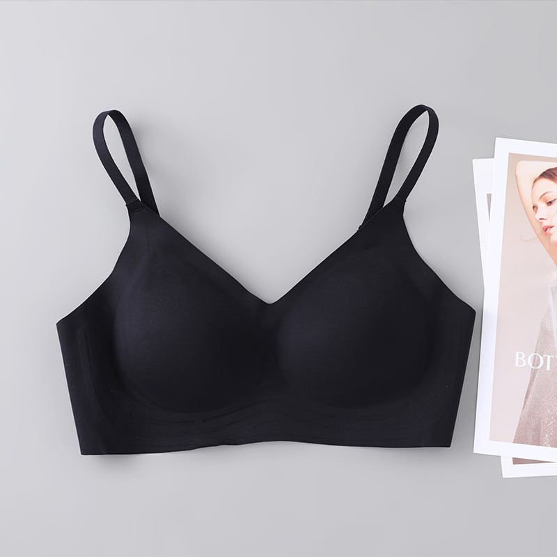 Mulberry Silk bežični grudnjak, bezšiven, s mekom podrškom i podesivim košaricama