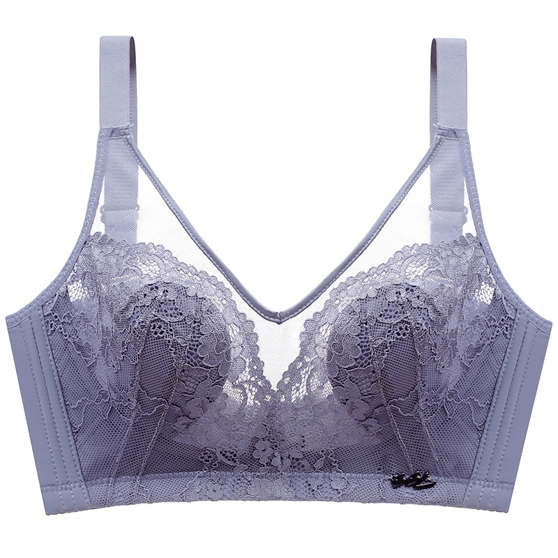 Csipkés melltartó, nélküli, 3/4 kosár, vékony formázott kosár, hímzés, varrat nélküli hátsó rész