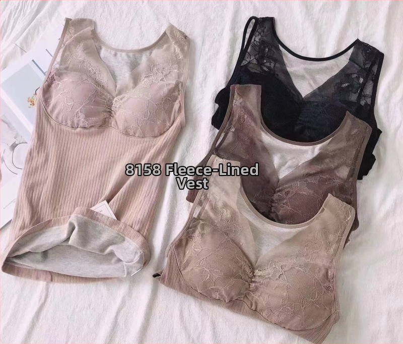 Teplá vesta s V výstrihom, akrylová látka, jednovrstvá, ultra hrubá 401-500 g/m², vzor 29452