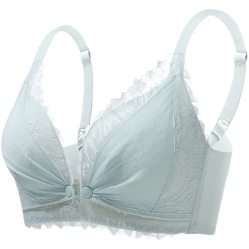 Motinystės liemenėlė maitinti kūdikį, suformuotais kuprais, be plieno žiedų, priekinė užsegimo sagtis, fiksuotos dvigubos petnešos