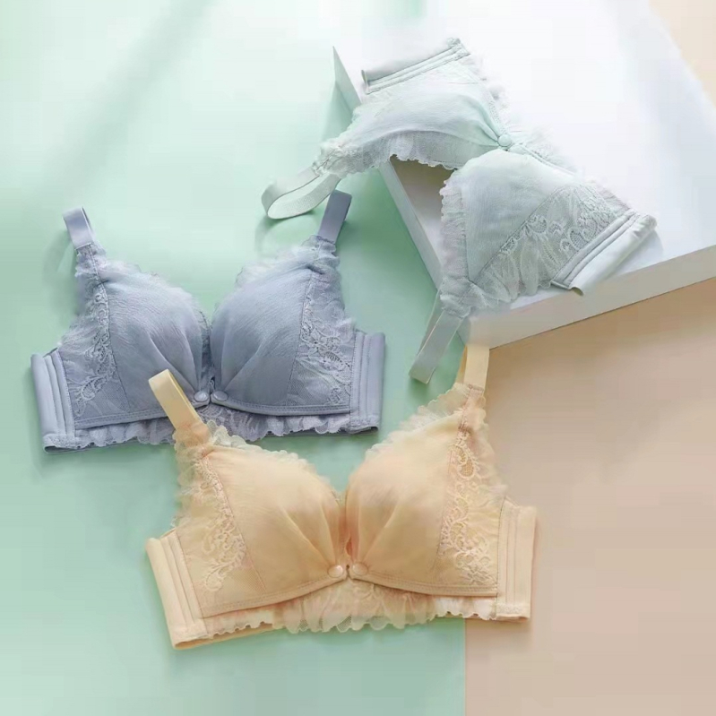 Motinystės liemenėlė maitinti kūdikį, suformuotais kuprais, be plieno žiedų, priekinė užsegimo sagtis, fiksuotos dvigubos petnešos