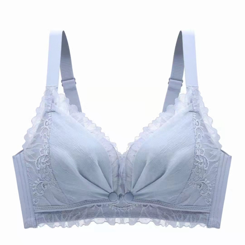 Motinystės liemenėlė maitinti kūdikį, suformuotais kuprais, be plieno žiedų, priekinė užsegimo sagtis, fiksuotos dvigubos petnešos