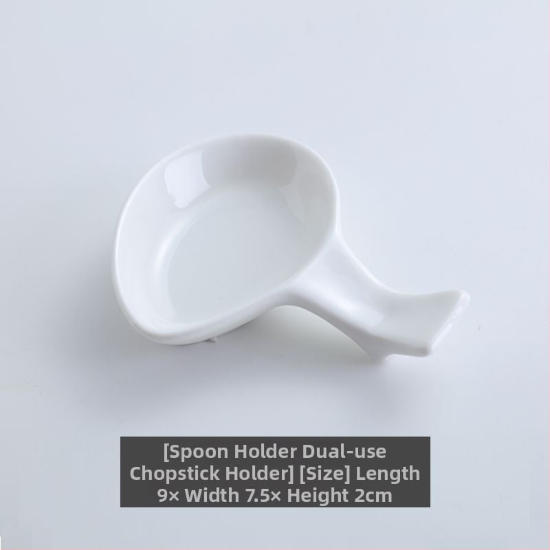 Keraamiline lusikahoidik, 10 tk komplekt, minimalistlik-moderne disain, kahefunktsionaalne kasutus kodus ja hotellides