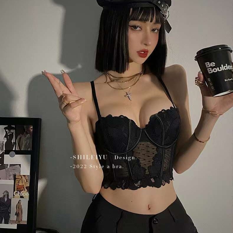 Бюстгальтер за оформяне с костички, 3/4 чаша, дантела от найлон, свалящи се презрамки, странично закопчаване (3/4 чаша; найлонова дантела; свалящи се презрамки; странично закопчаване)