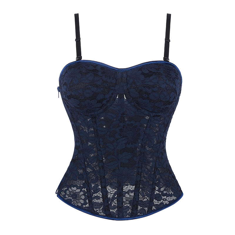 Корсет-боди с костилка и подплънки за бюст, полиестерна материя, чаши 1/2, тънки оформени чаши, фиксирани презрамки, оформяне на тялото