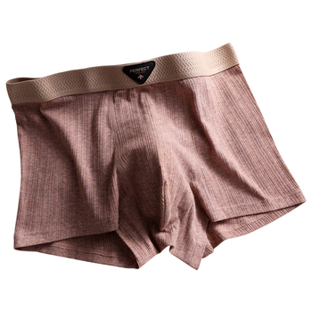 Ανδρικά βαμβακερά μποξέρ εσώρουχα, Jacquard ύφανση, διαπνοή, γρήγορο στέγνωμα και αντιβακτηριακές ιδιότητες; βαμβάκι 90-95%; επένδυση καβάλου: βισκόζη; μεσαία μέση
