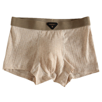 Ανδρικά μποξέρ εσώρουχα – Διαπνοή, Αντιβακτηριακό βαμβάκι, Ριβ-πλέξιμο, Μεσαία μέση