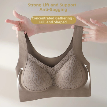 Bešvatinė liemenėlė su plačiomis peties juostomis, pilnas puodelis, plonas formuotas puodelis, fiksuoti dvigubi peties dirželiai, pamušalas iš spandekso (nylon)