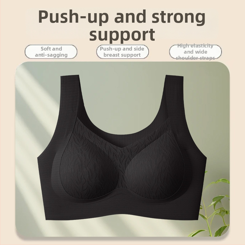 Bešvatinė liemenėlė su plačiomis peties juostomis, pilnas puodelis, plonas formuotas puodelis, fiksuoti dvigubi peties dirželiai, pamušalas iš spandekso (nylon)