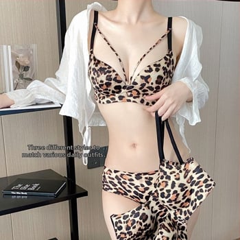 Френски стил безжичен сутиен с чашка 3/4, модел горна тънка и долна дебела, фиксирани двойни презрамки, задно три реда закопчаване, дишащо и поддържащо