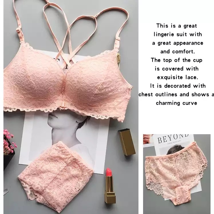 Mezgininė liemenėlė su atviru nugara, push-up, priekinis užsegimas, 3/4 kuprai, puodelio formos: viršuje plonas, apačioje storesnė, nailono pamušalas