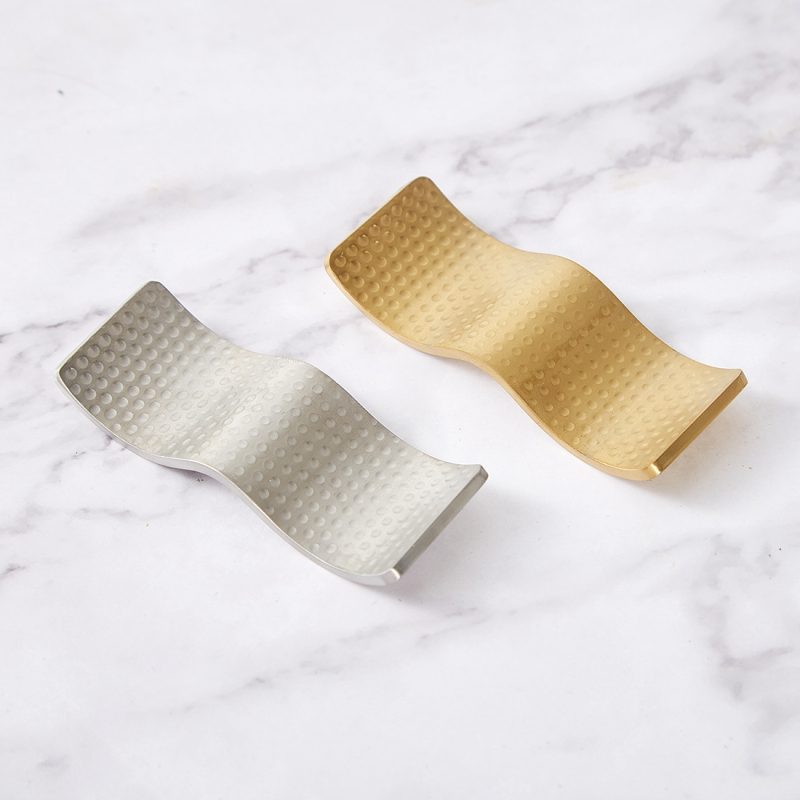 Roostevabast terasest chopsticks hoidik – elektroplaaditud viimistlus, hotellide lauanõu tarvik, ühtlane muster, 1 tk