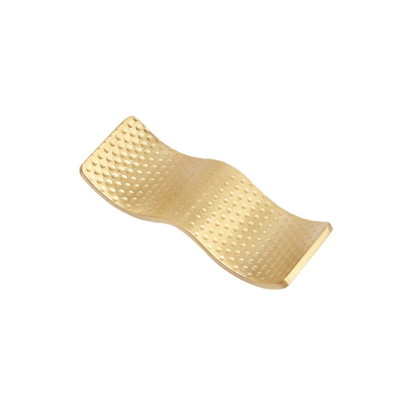 Roostevabast terasest chopsticks hoidik – elektroplaaditud viimistlus, hotellide lauanõu tarvik, ühtlane muster, 1 tk