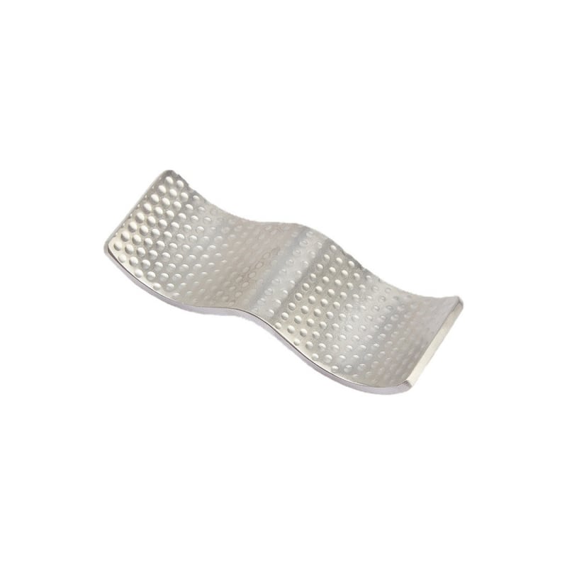 Roostevabast terasest chopsticks hoidik – elektroplaaditud viimistlus, hotellide lauanõu tarvik, ühtlane muster, 1 tk