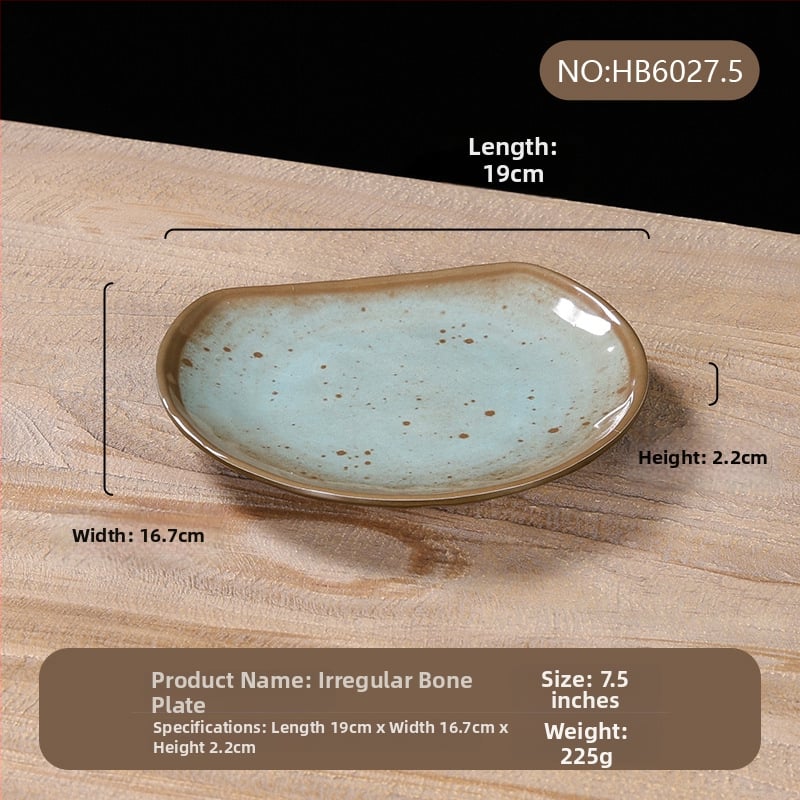 Melamiini lauanõude komplekt nelja osaga – portselanitaoline glasuurmotiiv, kaasaegne stiil, Belein bränd, kohandatav