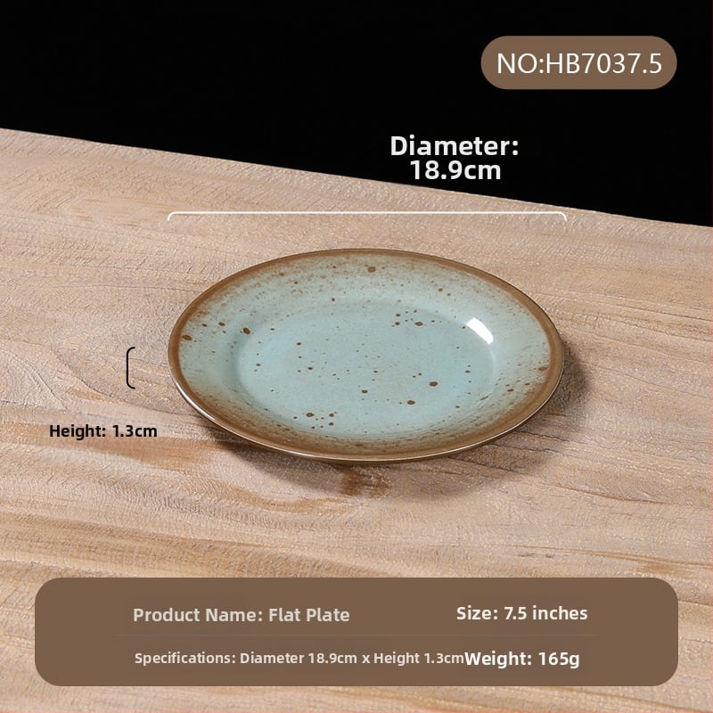 Melamiini lauanõude komplekt nelja osaga – portselanitaoline glasuurmotiiv, kaasaegne stiil, Belein bränd, kohandatav