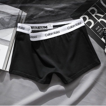 Γυναικείες βαμβακερές boxer briefs μεσαίας μέσης, ανάπνευστες και διαμορφώνουν το σώμα, 90-95% βαμβάκι