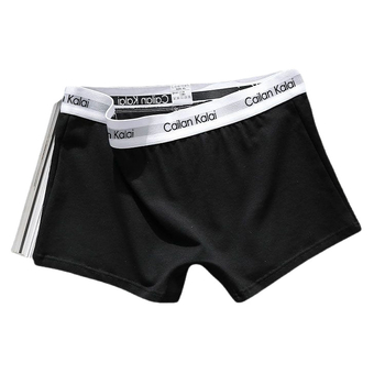 Γυναικείες βαμβακερές boxer briefs μεσαίας μέσης, ανάπνευστες και διαμορφώνουν το σώμα, 90-95% βαμβάκι