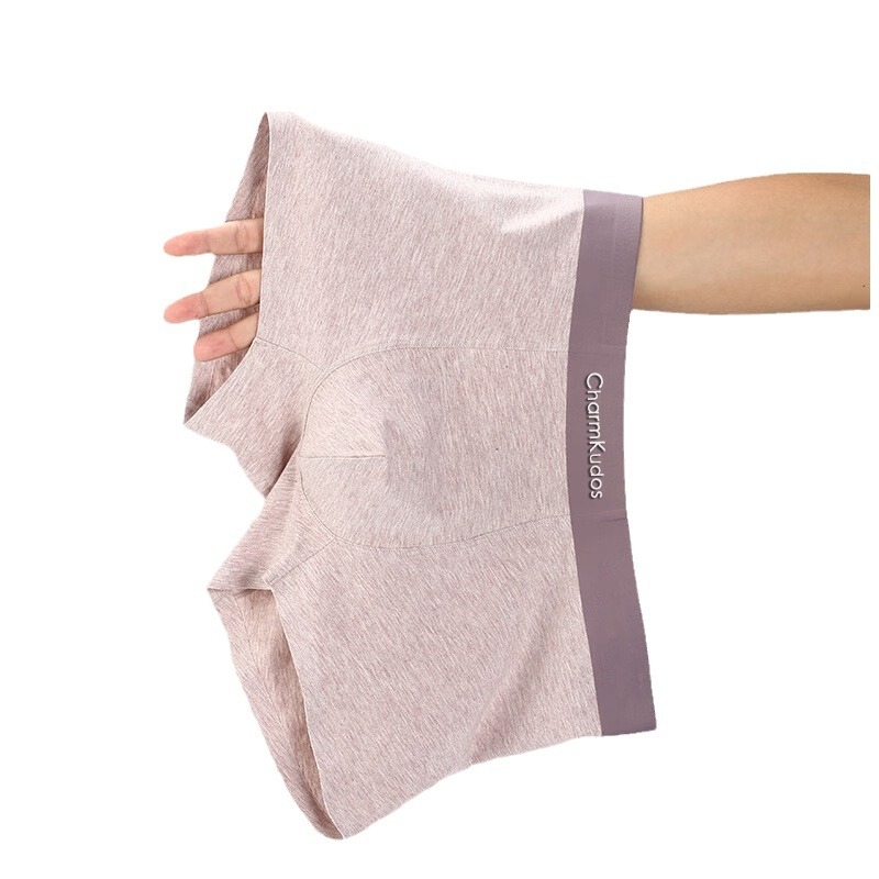 CHARM KUDOS Muške boxerice od modalnog Ice Silk antibakterijske, bez šavova, visokog kvaliteta