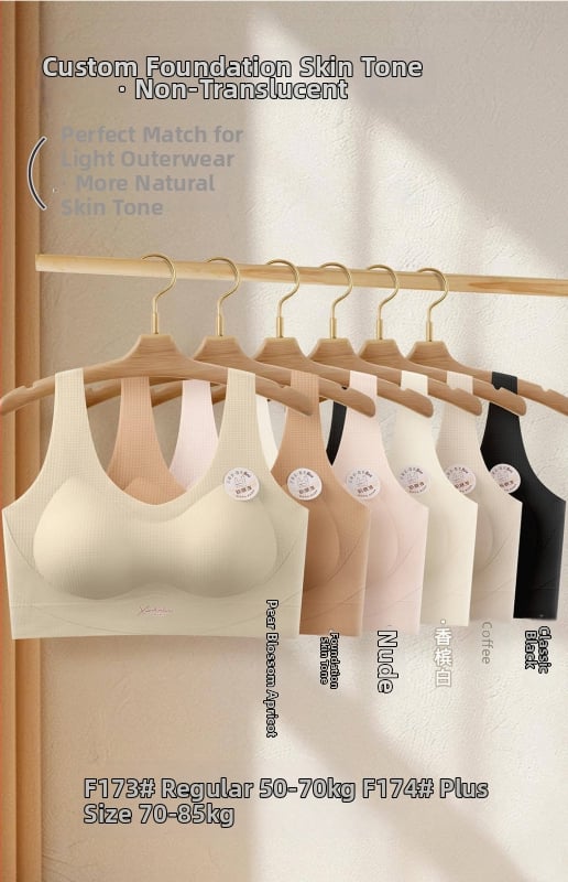 Nailoninė nugaros formuojanti camišolė liemenėlė su 3/4 plono formuojančio puodelio iš putų, be užsegimo, fiksuotos dvigubos petnešos; be siūlių, kvėpuojanti, nematoma, patogi