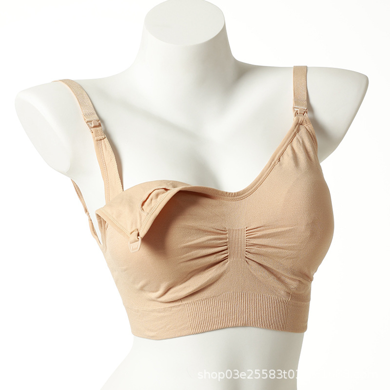 Liemenėlė maitinančiai motinai – žindymui, be vielos, nugaros užsegimas su trim eilių kabliukų, ploni formuojami puodeliai, be siūlių