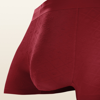 Muške bokserice – Modal Jacquard, prozračne, antibakterijske, srednji pojas