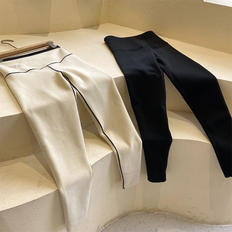 U Brand Shark legging s ovčjom vunom, modeli 3.0/2.0, uska silueta s flisom, podizanje bokova