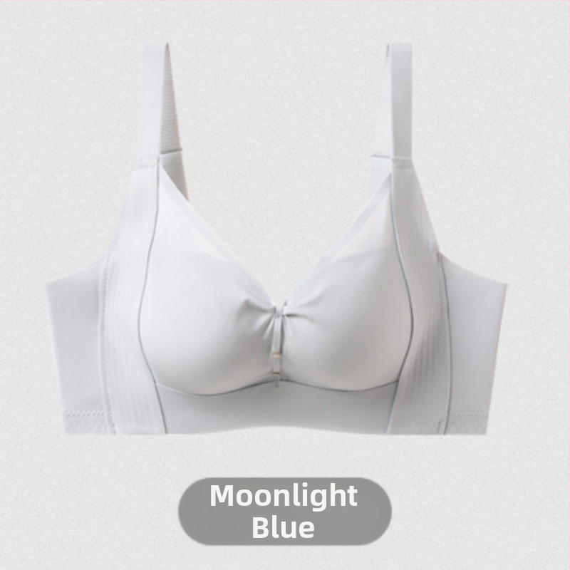 Qixuan Бра, 3/4 чашка, чашка с тънък горен ръб и дебело дъно; нейлонова материя, подплата модал 50–70%, фиксирани двойни презрамки, събиране