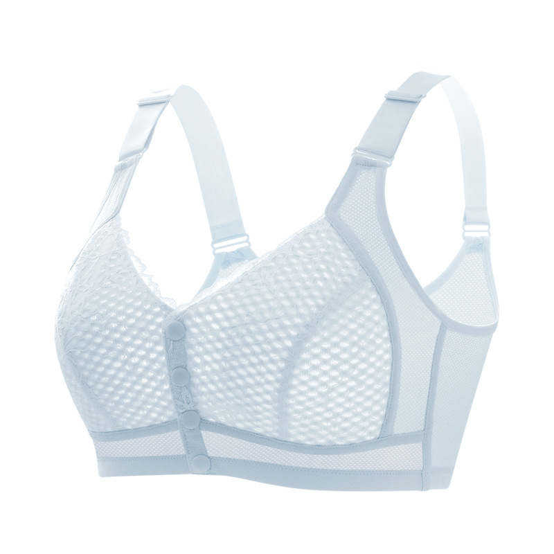 Vesto stiliaus be vielos liemenėlė, priekinis užsegimas, pilnos taurės, pagrindinis audinys – nailonas