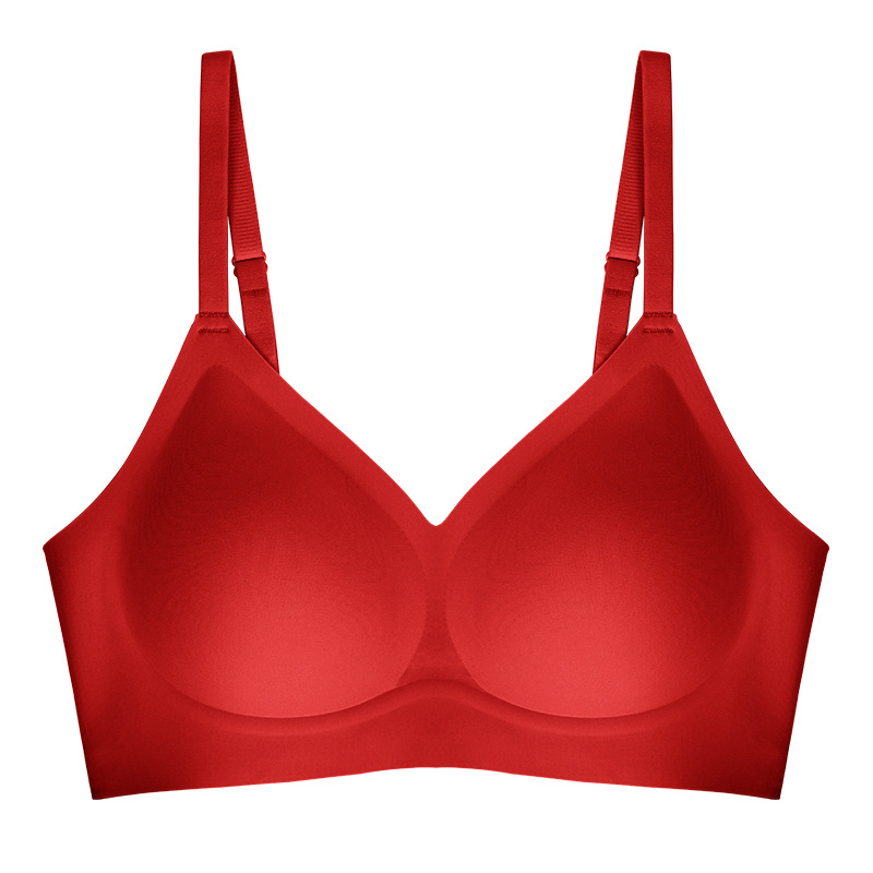 Νάιλον σουτιέν με πλήρεις κάψες από σφουγγάρι, χωρίς ραφές, σταθερά διπλά λουριά, πίσω κούμπωμα με τρεις σειρές