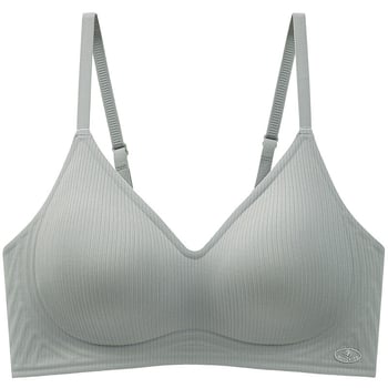 Bešavne grudnjaci za mali bust, duboki V, push-up, 3/4 košarica, tanko oblikovana šalica, fiksne naramenice, prozračni najlon