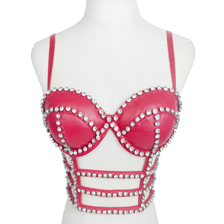 Camisole bez naramenica s kristalima i perlicama, bez grudnjaka, 95–100% pamuk, težina 141–160 g/m²