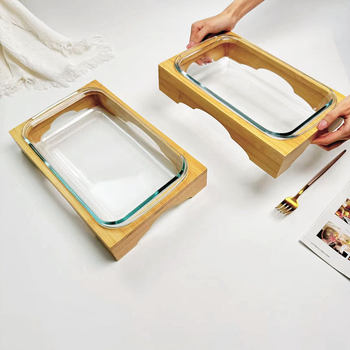 Üveg gyümölcstál büféhez, Blue maple leaf márka, licencelhető magáncímke, 2024 nyári megjelenés