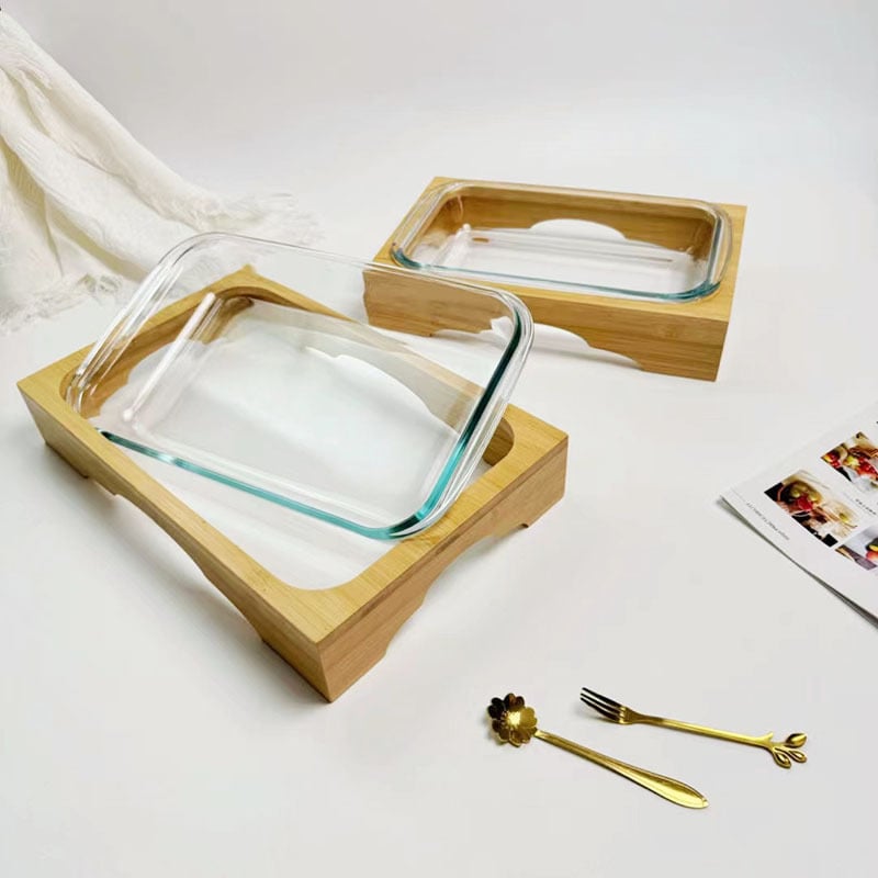 Üveg gyümölcstál büféhez, Blue maple leaf márka, licencelhető magáncímke, 2024 nyári megjelenés