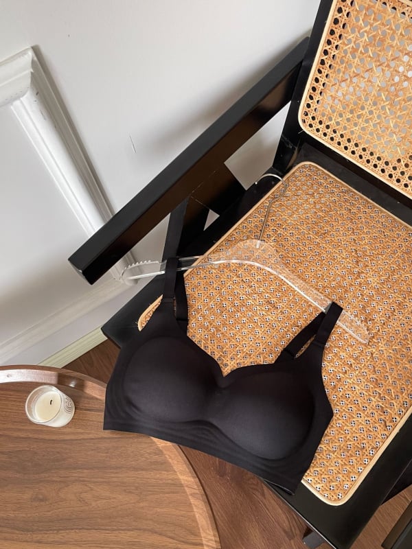 Sportinis liemenėlis su 3/4 puodelio, želė juostelė, be siūlių, kvėpuojantis, šoninis užtrauktukas