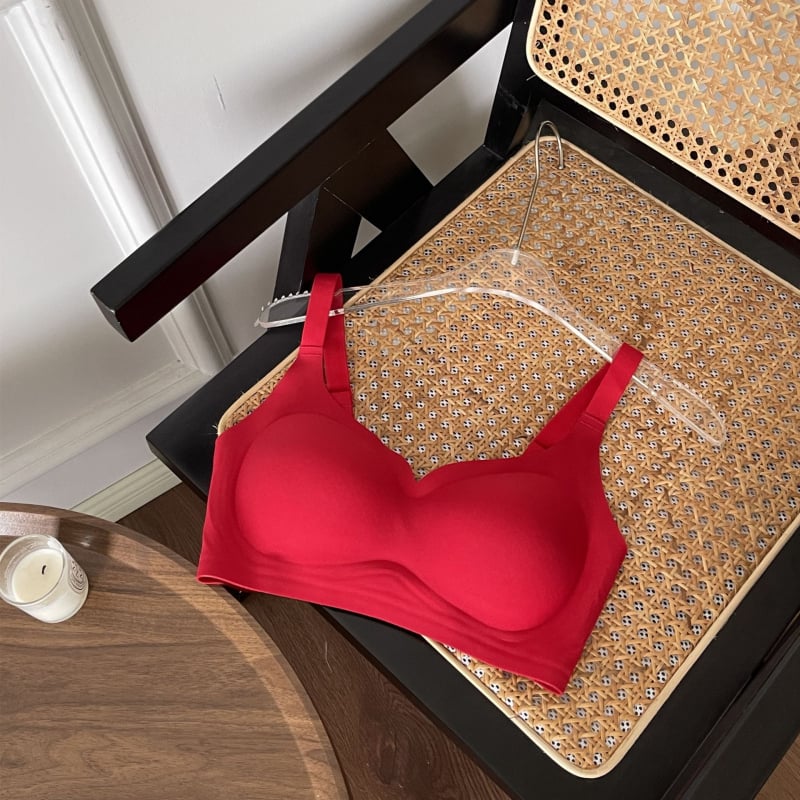 Sportinis liemenėlis su 3/4 puodelio, želė juostelė, be siūlių, kvėpuojantis, šoninis užtrauktukas