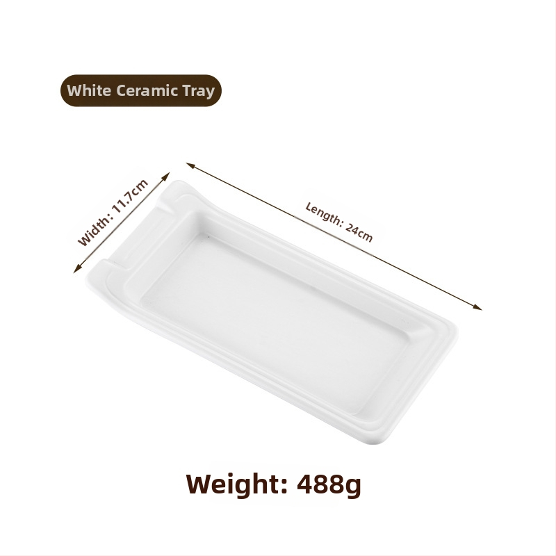 Roostevabast terasest toiduklipsid ja väike kandik buffee jaoks – moods minimalistlik stiil, äri- ja koduseks kasutamiseks, kohandatav