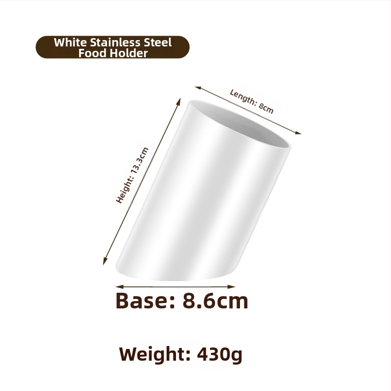 Roostevabast terasest toiduklipsid ja väike kandik buffee jaoks – moods minimalistlik stiil, äri- ja koduseks kasutamiseks, kohandatav