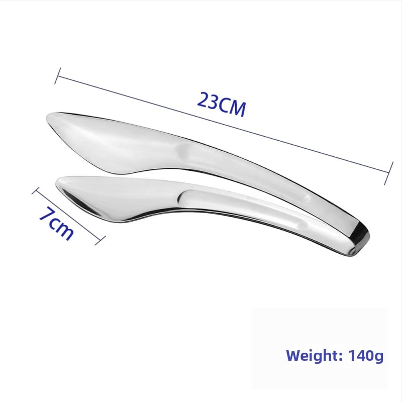 Roostevabast terasest toiduklipsid ja väike kandik buffee jaoks – moods minimalistlik stiil, äri- ja koduseks kasutamiseks, kohandatav