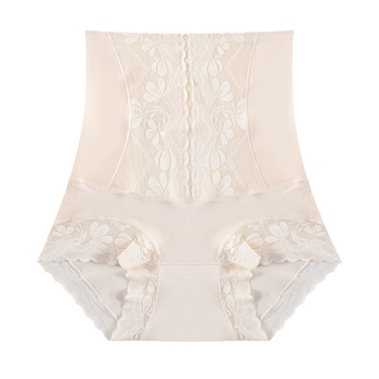 Chilot modelator cu talie înaltă, ridicare a feselor și control al abdomenului; material principal: nailon (80-90%); căptușeală între părți: mătase Mulberry