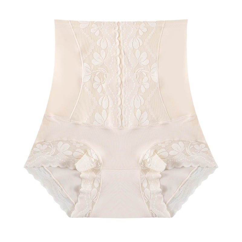 Chilot modelator cu talie înaltă, ridicare a feselor și control al abdomenului; material principal: nailon (80-90%); căptușeală între părți: mătase Mulberry